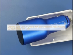 Sạc nhanh Bộ sạc xe USB với kết nối Wifi Vỏ nhựa DC Điện áp đầu vào 12V - 24V