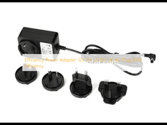 Hiệu quả Bộ điều hợp điện 12V 2A Mỹ EU Anh AU Cắm 85% Hiệu quả