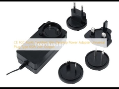 CE FCC RoHS Chứng nhận Bộ điều hợp điện máy tính để bàn Slim Universal Plug Type 65W 24V