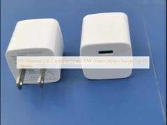 PD Universal Usb C Adapter Power 20W Output Sạc màu trắng Cho thiết bị PD